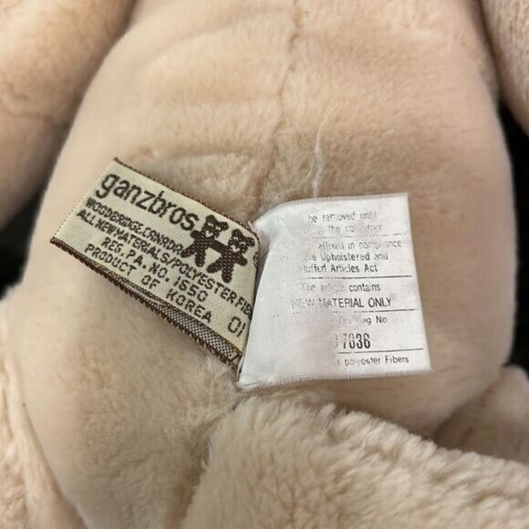 Ganz Bros 1980s Heritage Collection Wrinkles Dog Plush Puppet Impressive Product - Picture 9 of 11